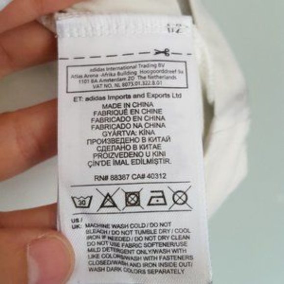 Adidas Cropped Hooded Jacket Custom Tie Dye Shibori Size Small - Picture 6 of 8